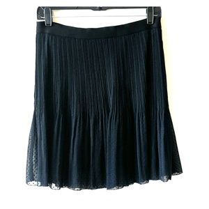 NWOT Fossil Mini Pleated Skirt with Slip
